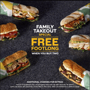 Subway Family Meal Covid 